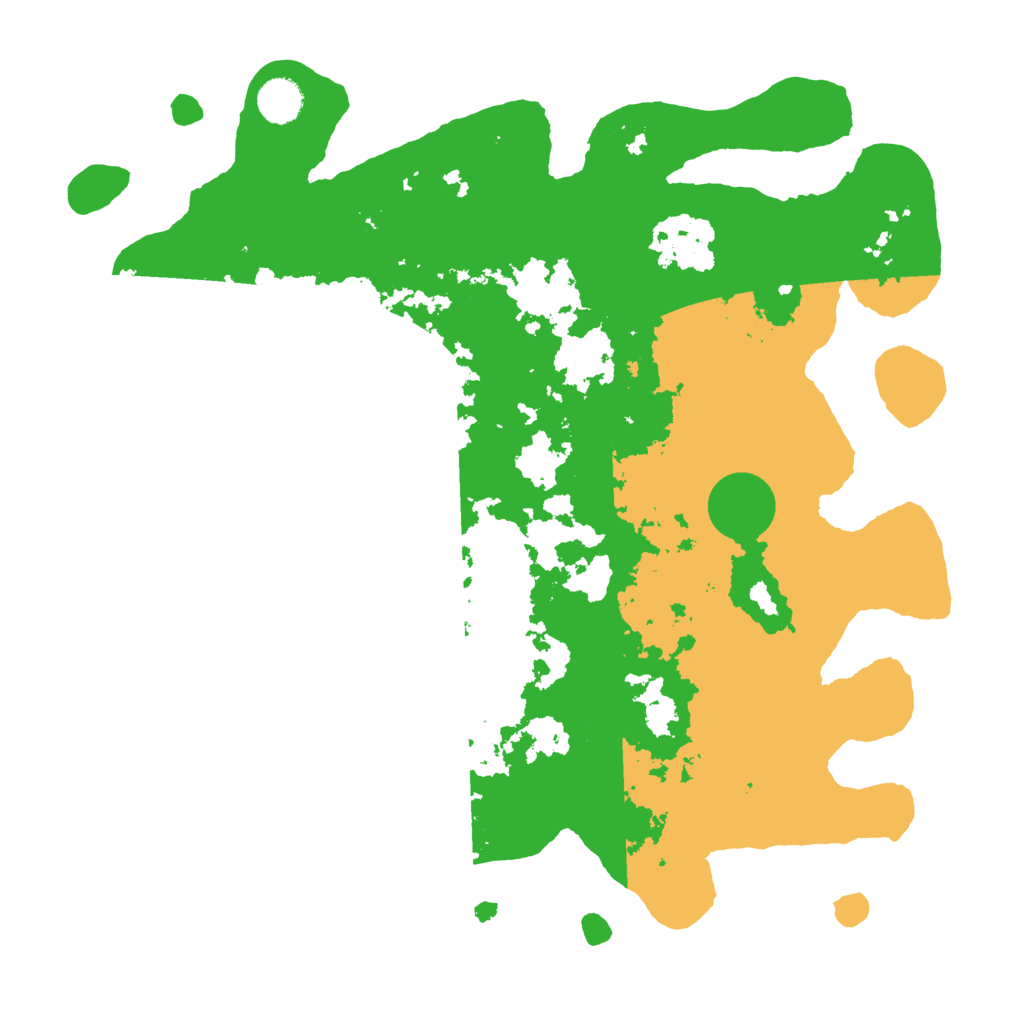 Biome Rust Map: Barren, Size: 4000, Seed: 12416243