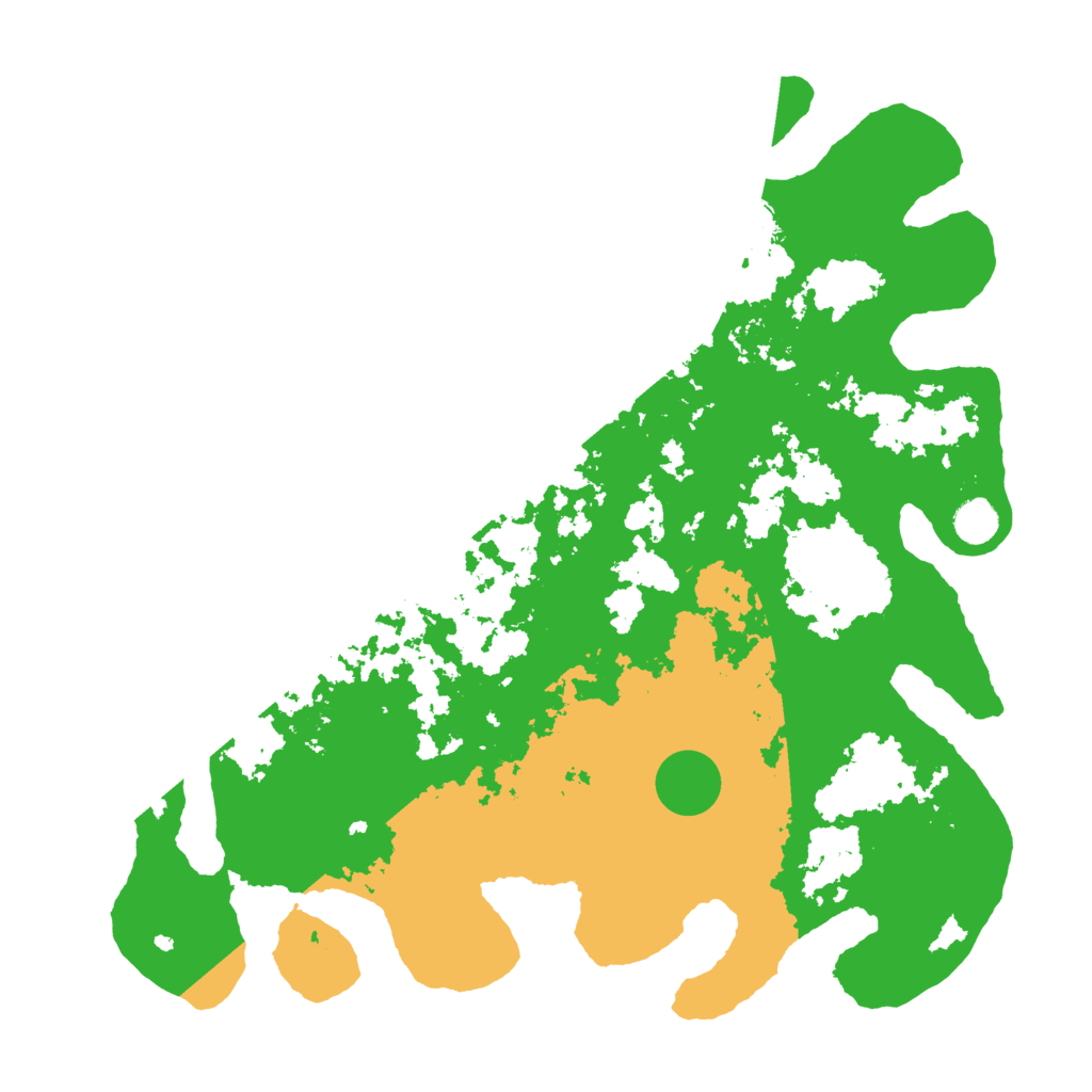 Biome Rust Map: Barren, Size: 4400, Seed: 91719957