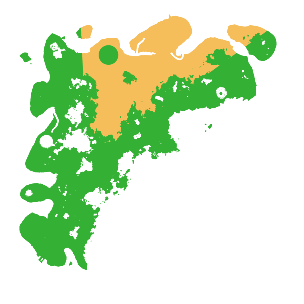 Biome Rust Map: Procedural Map, Size: 4100, Seed: 49796610