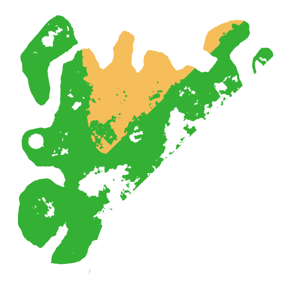 Biome Rust Map: Barren, Size: 3550, Seed: 5735601