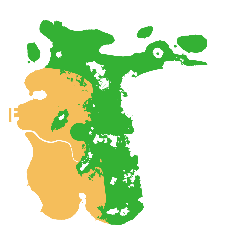 Biome Rust Map: Procedural Map, Size: 3550, Seed: 27374244