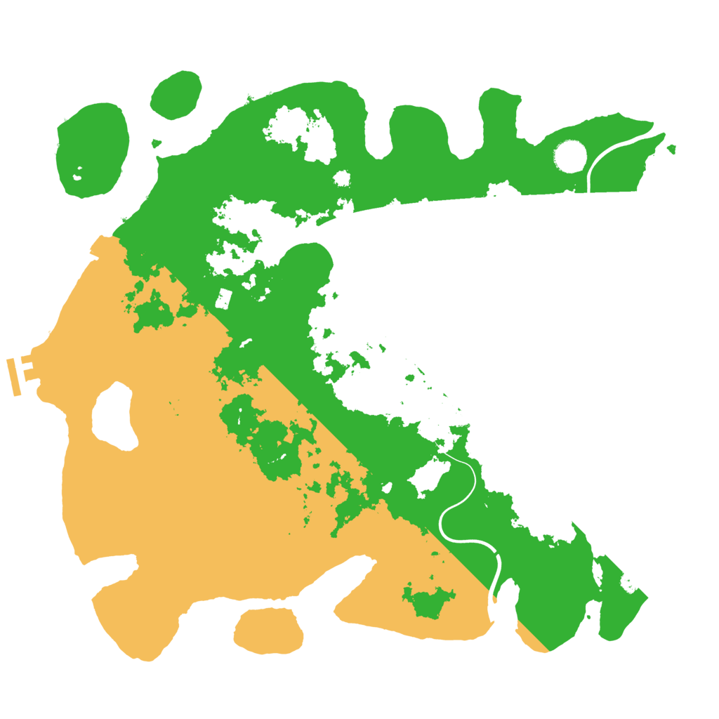 Biome Rust Map: Procedural Map, Size: 3850, Seed: 89710478