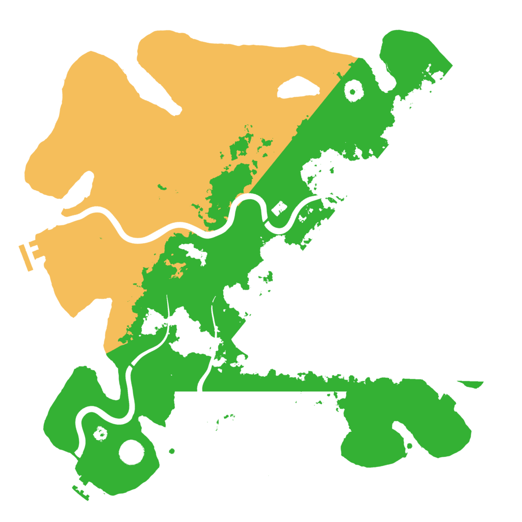 Biome Rust Map: Procedural Map, Size: 3850, Seed: 56230770