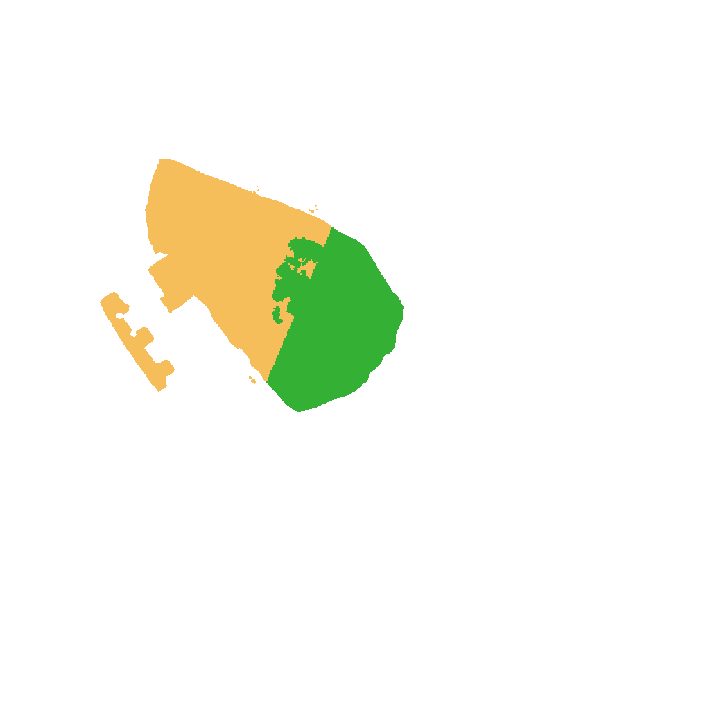 Biome Rust Map: Procedural Map, Size: 1000, Seed: 33877