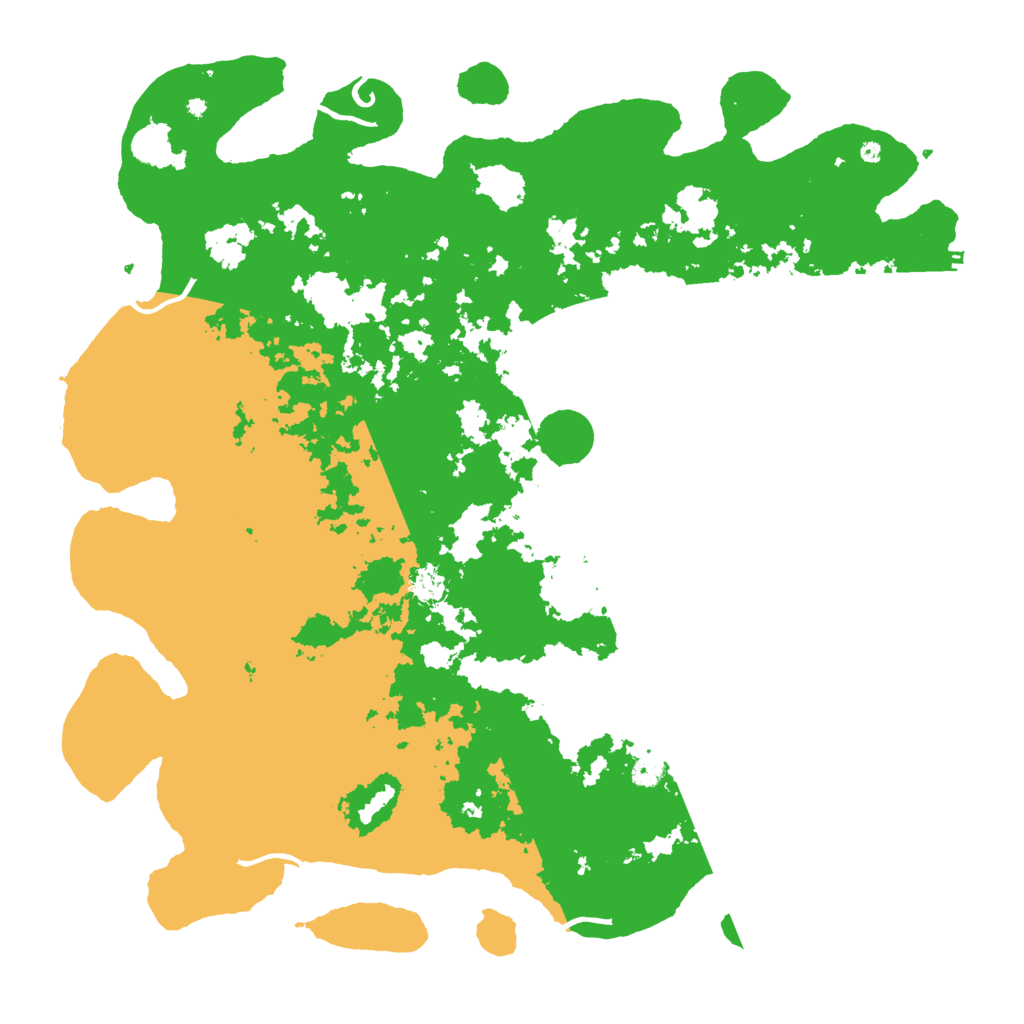 Biome Rust Map: Procedural Map, Size: 5000, Seed: 125484