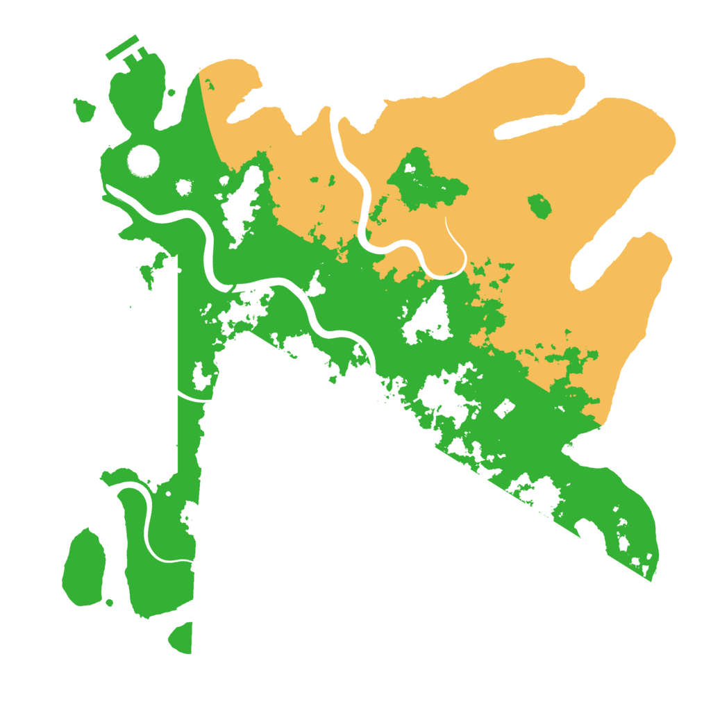 Biome Rust Map: Procedural Map, Size: 3950, Seed: 89099202