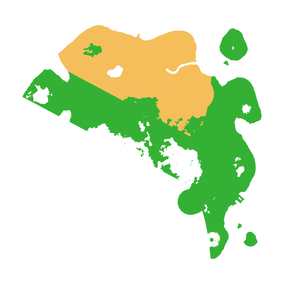 Biome Rust Map: Procedural Map, Size: 3000, Seed: 948