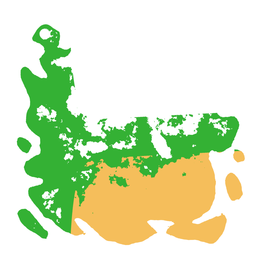 Biome Rust Map: Barren, Size: 4400, Seed: 72487419