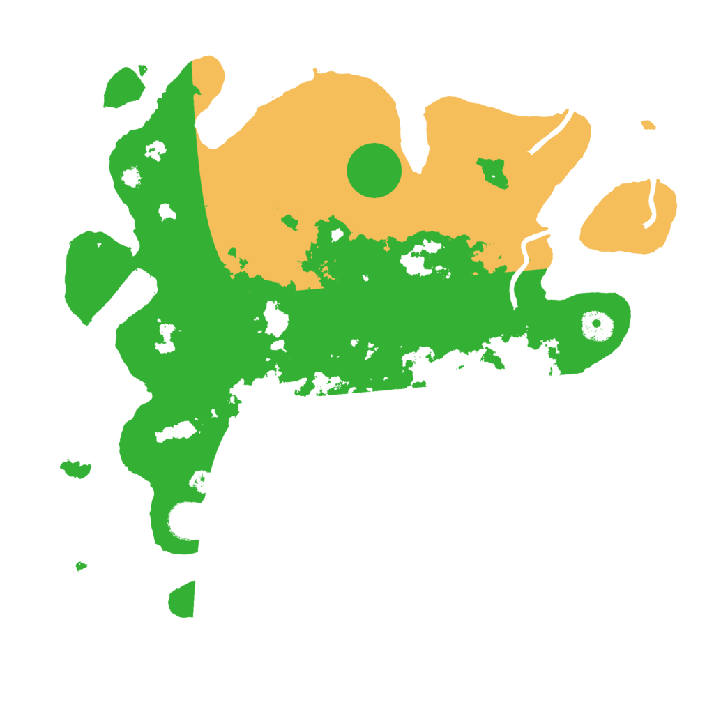 Biome Rust Map: Procedural Map, Size: 3450, Seed: 43795260