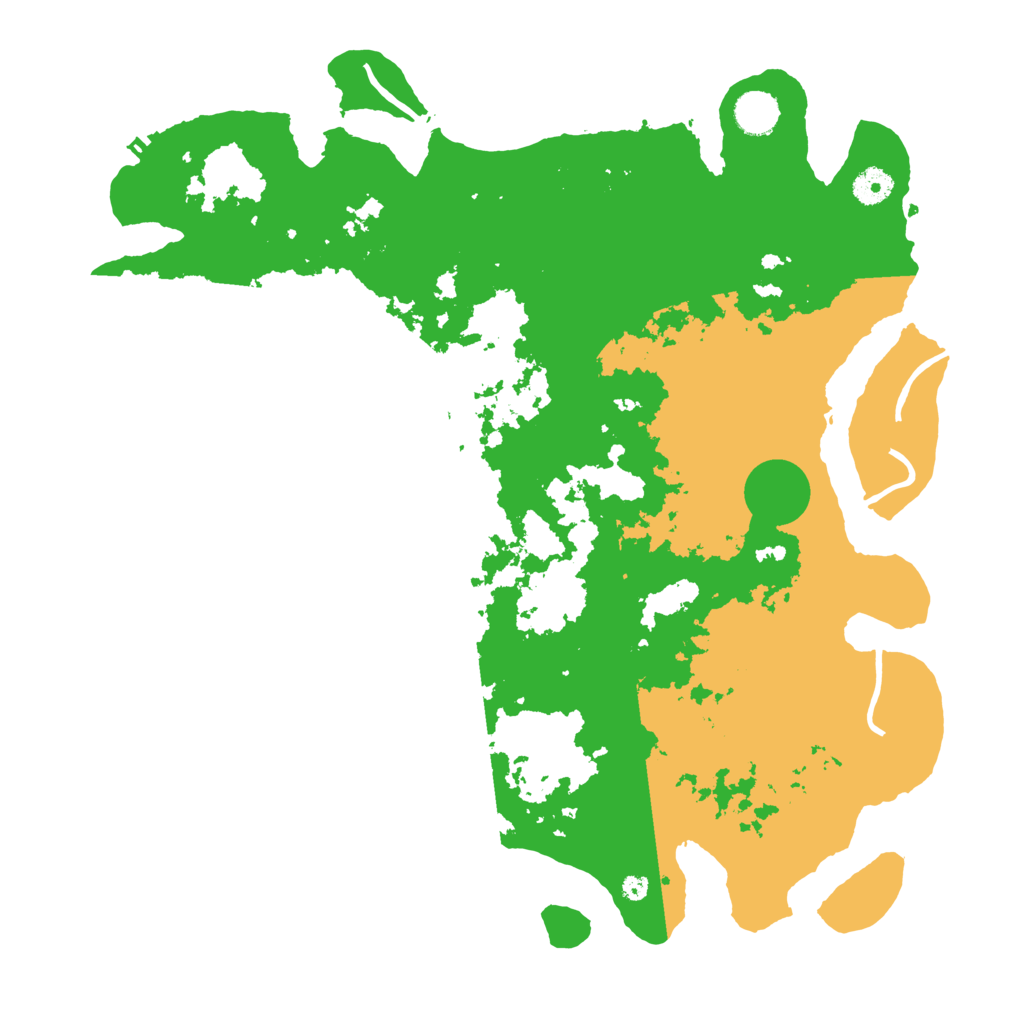 Biome Rust Map: Procedural Map, Size: 4100, Seed: 27315598