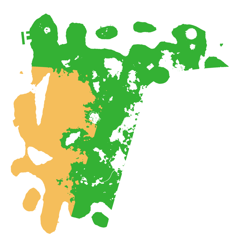 Biome Rust Map: Procedural Map, Size: 3950, Seed: 79241081