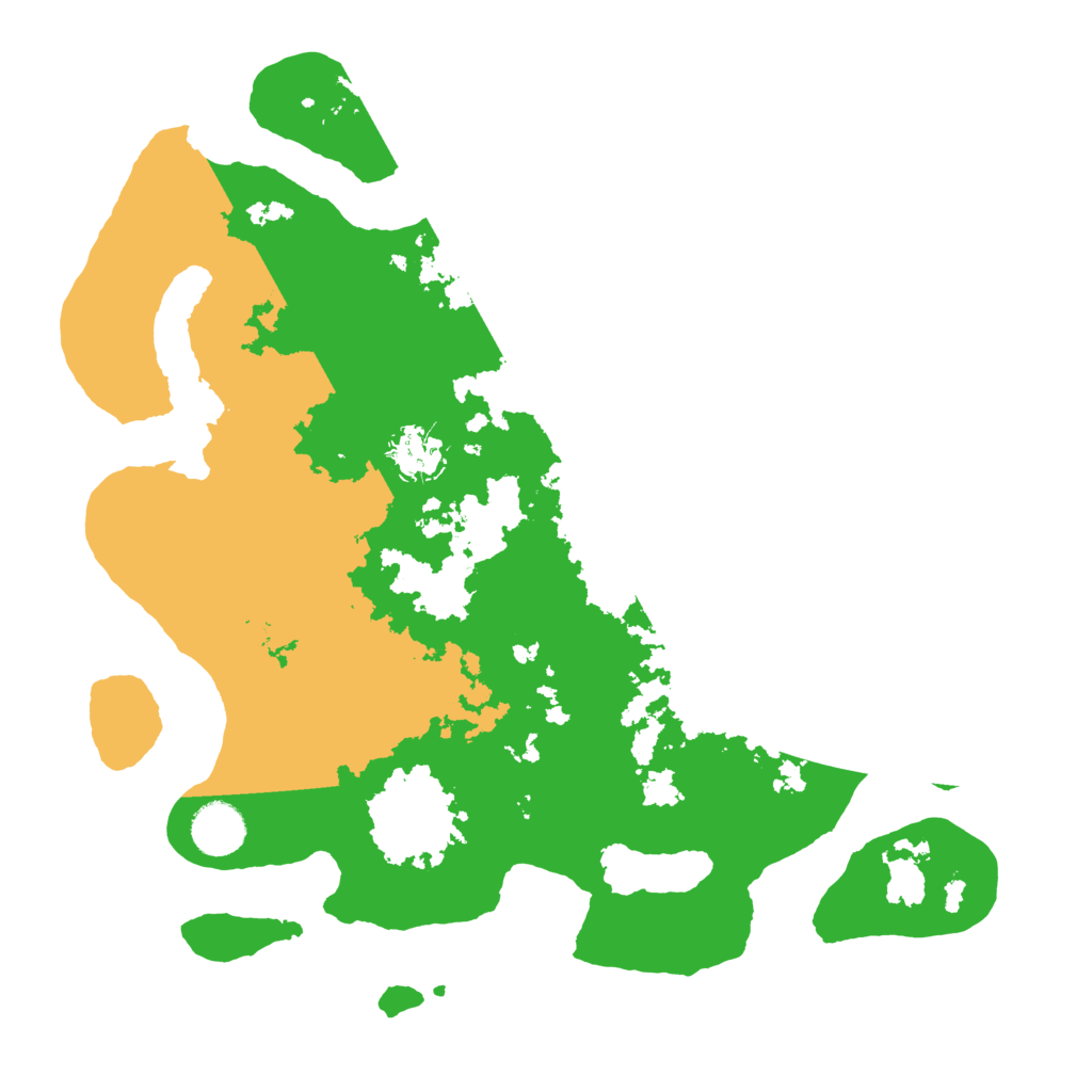 Biome Rust Map: Barren, Size: 3600, Seed: 47587847