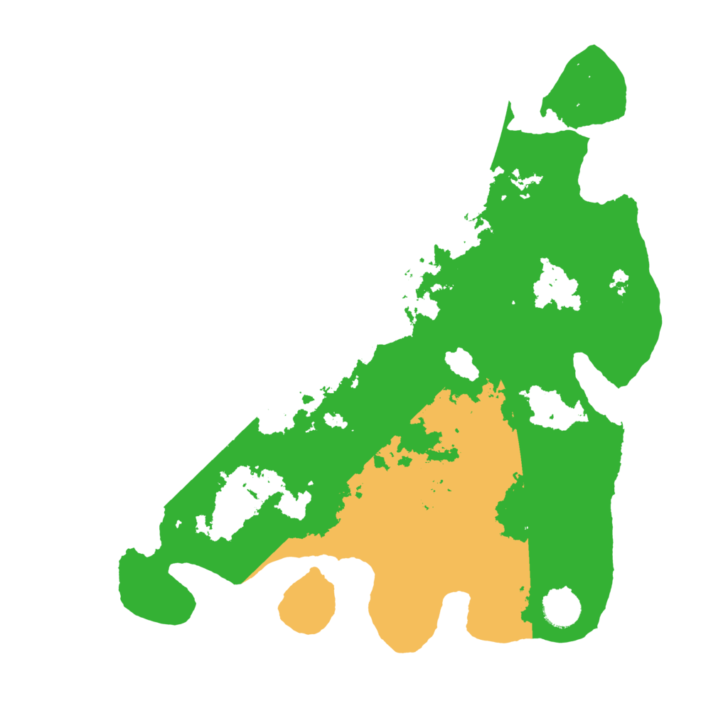 Biome Rust Map: Barren, Size: 3450, Seed: 81414943