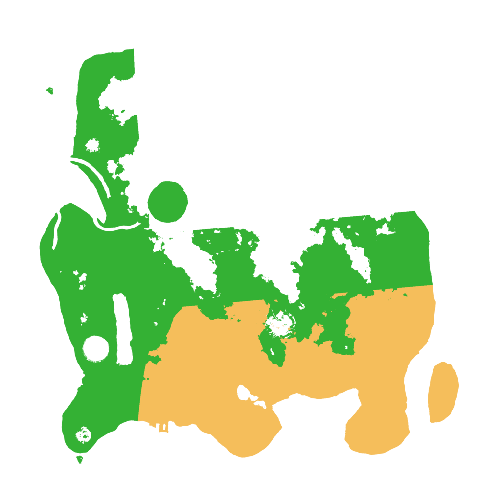 Biome Rust Map: Procedural Map, Size: 3400, Seed: 36410227