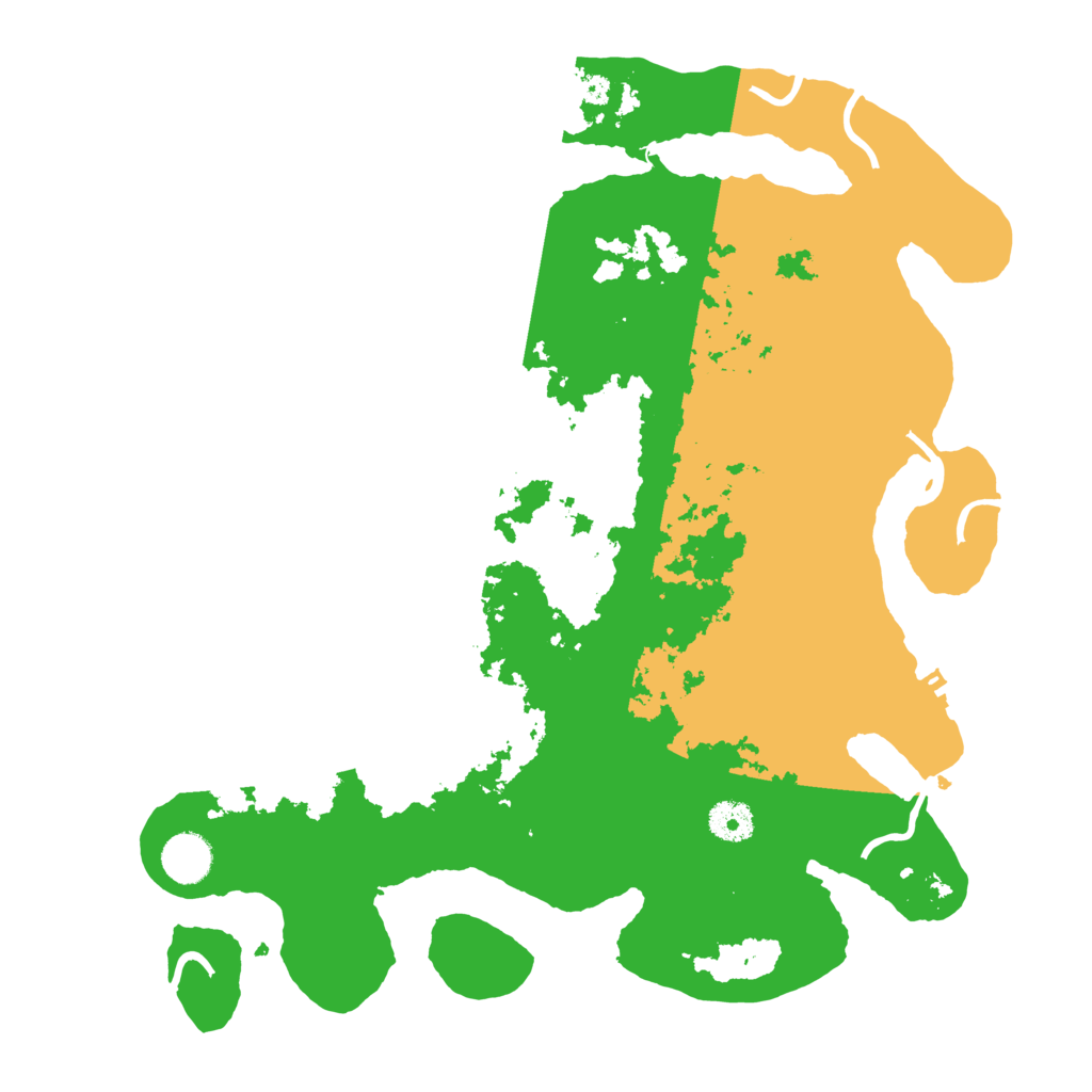 Biome Rust Map: Procedural Map, Size: 3800, Seed: 14938716