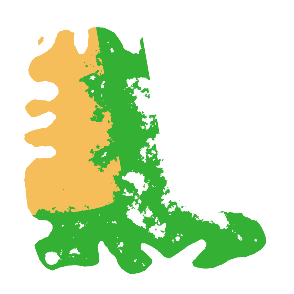 Biome Rust Map: Barren, Size: 4000, Seed: 69589941