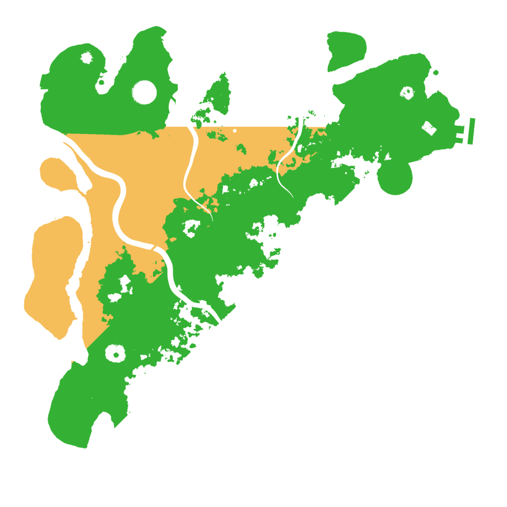Biome Rust Map: Procedural Map, Size: 3900, Seed: 63569149