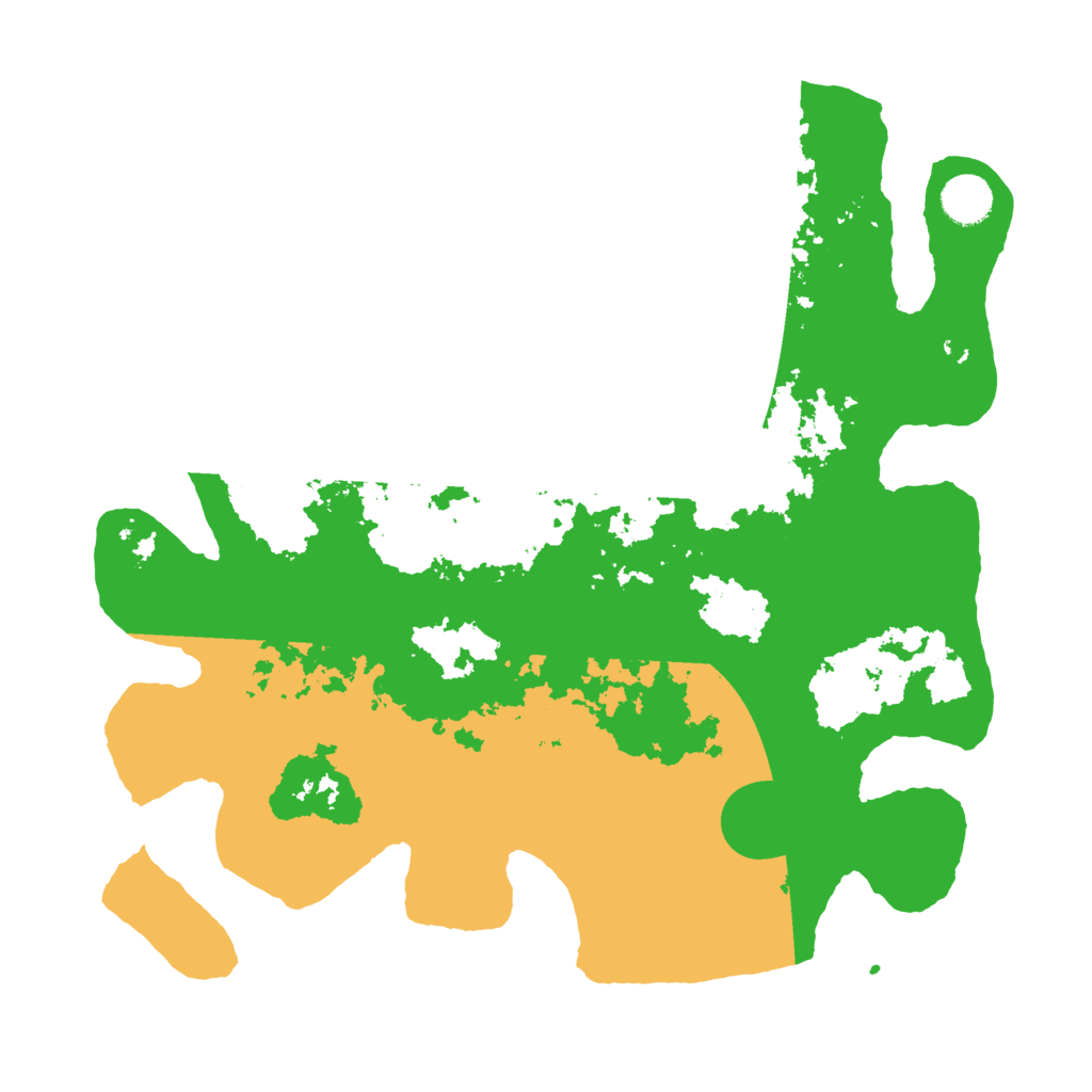 Biome Rust Map: Barren, Size: 3800, Seed: 86531023