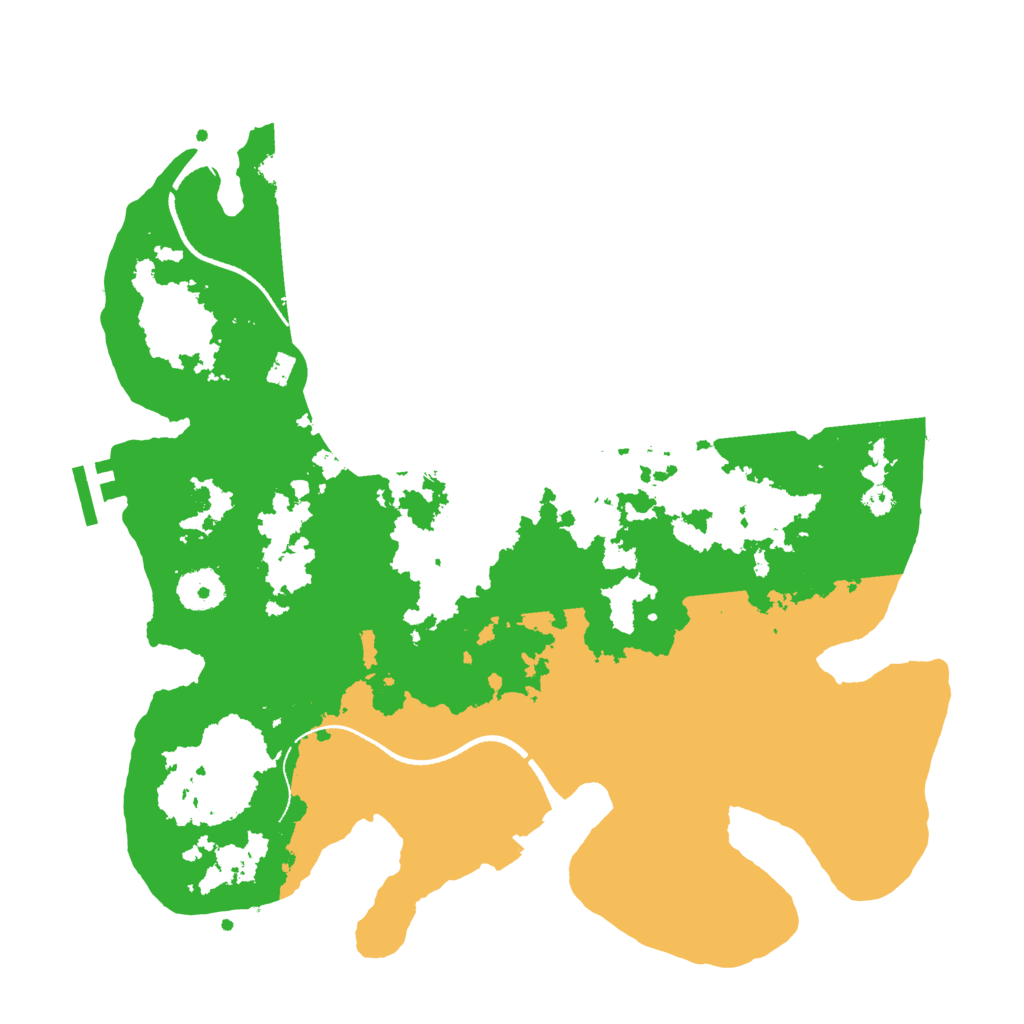 Biome Rust Map: Procedural Map, Size: 3450, Seed: 30202187