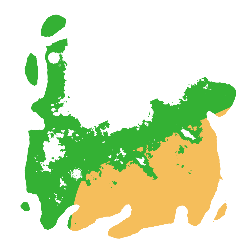 Biome Rust Map: Barren, Size: 4000, Seed: 72114608