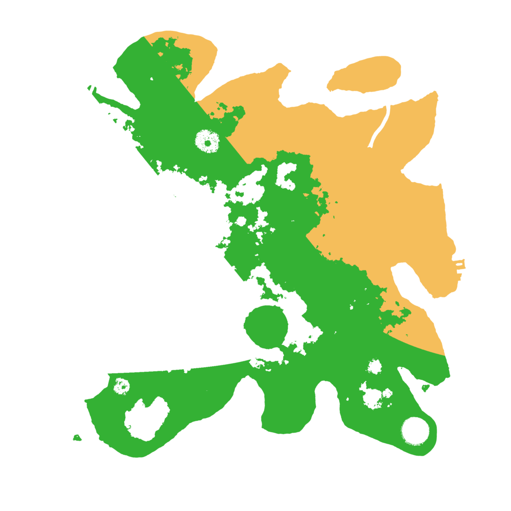 Biome Rust Map: Procedural Map, Size: 3250, Seed: 5225648