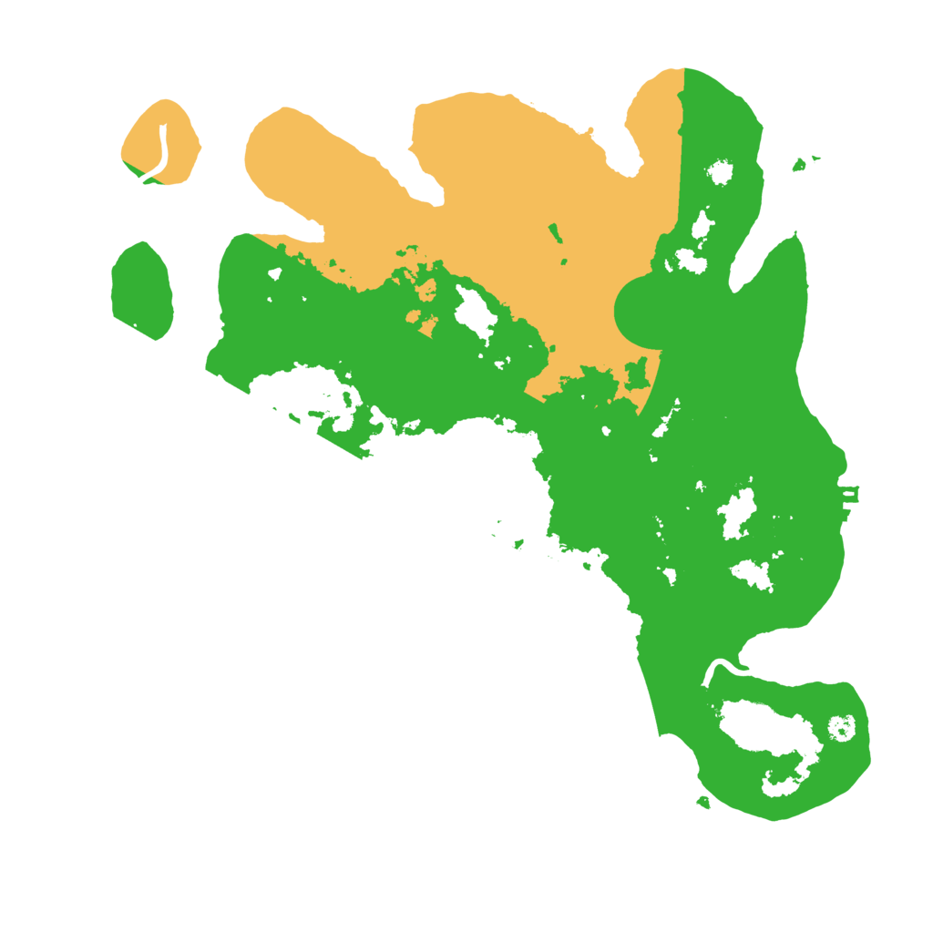 Biome Rust Map: Procedural Map, Size: 3450, Seed: 83524102