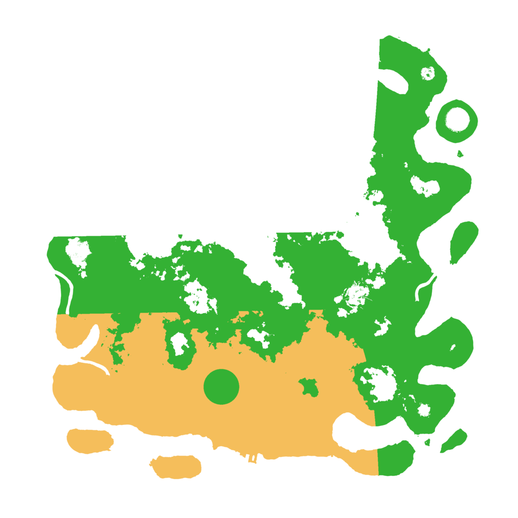 Biome Rust Map: Procedural Map, Size: 3850, Seed: 57604219