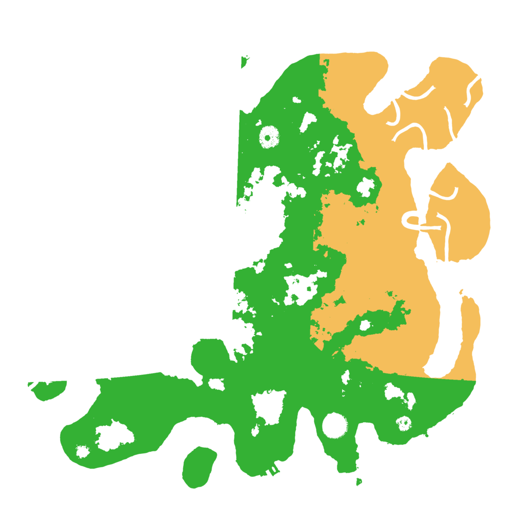 Biome Rust Map: Procedural Map, Size: 3650, Seed: 6919509