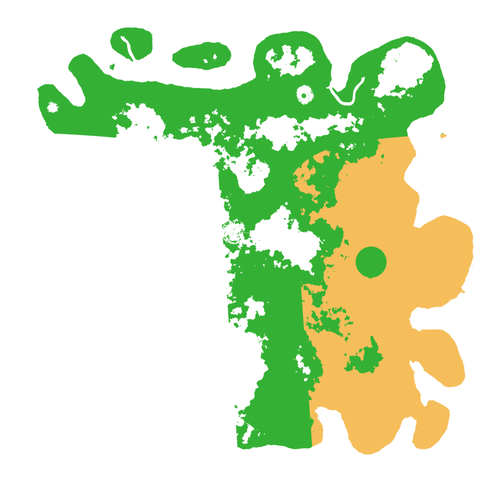 Biome Rust Map: Procedural Map, Size: 4250, Seed: 57680206
