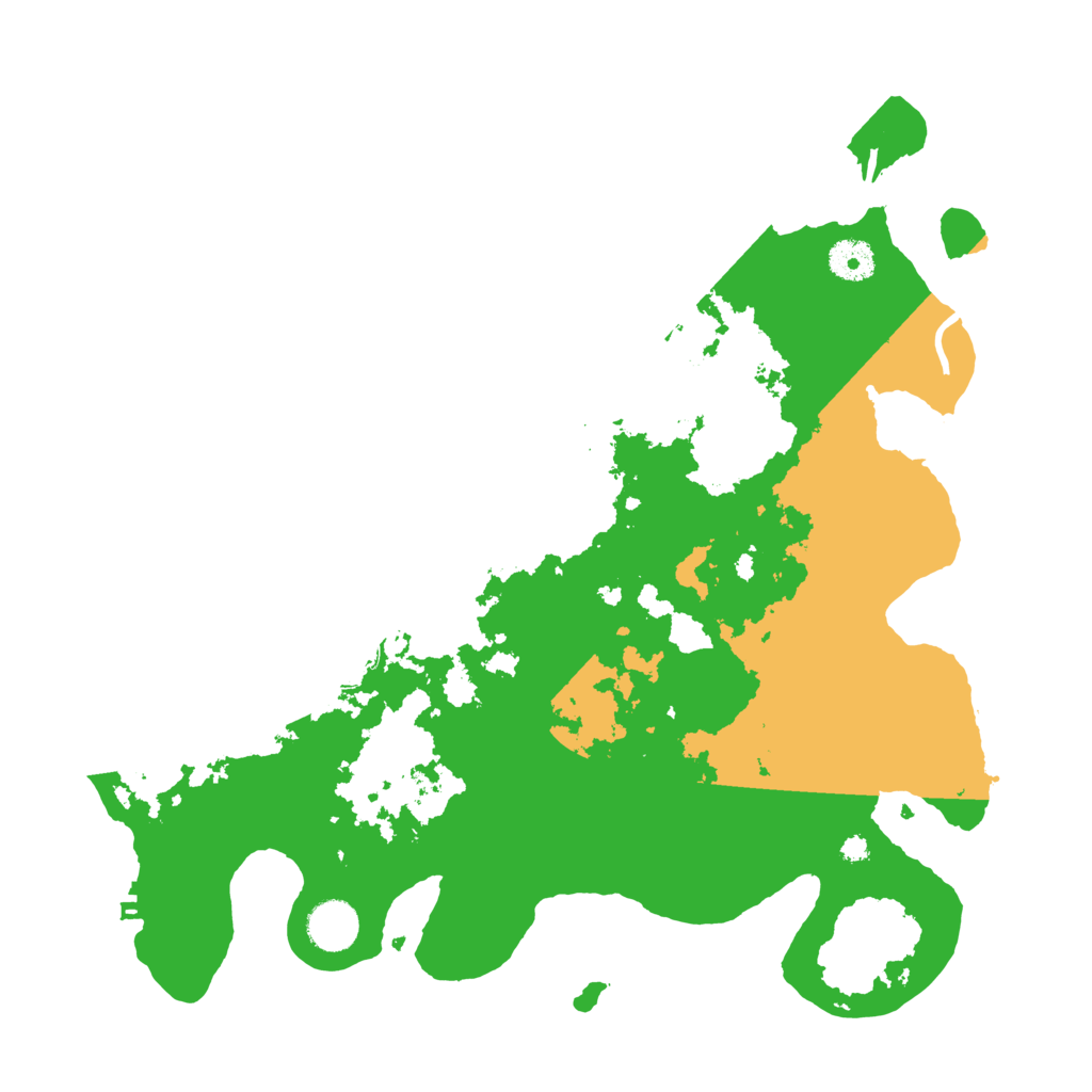 Biome Rust Map: Procedural Map, Size: 3750, Seed: 85210242