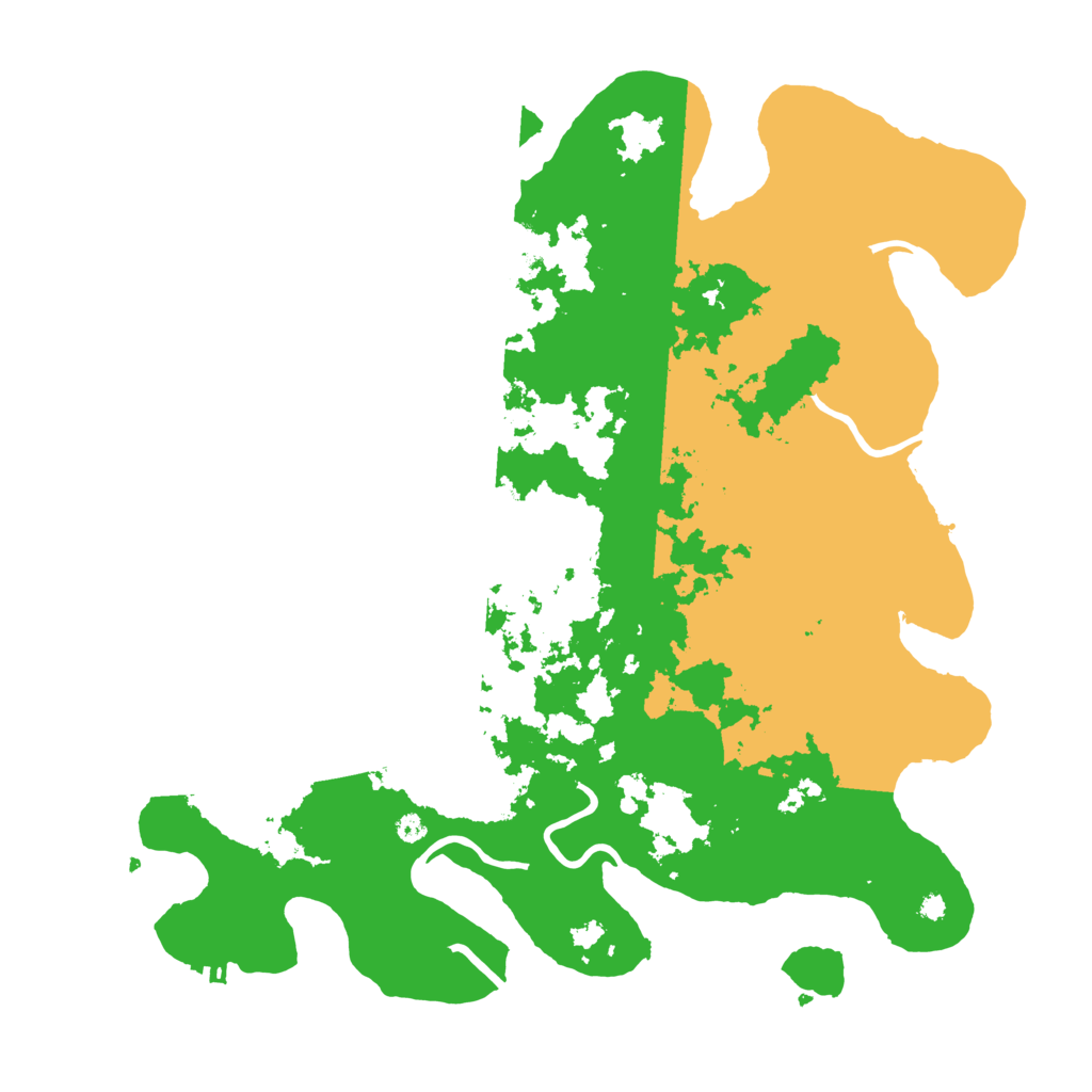 Biome Rust Map: Procedural Map, Size: 3900, Seed: 92440935