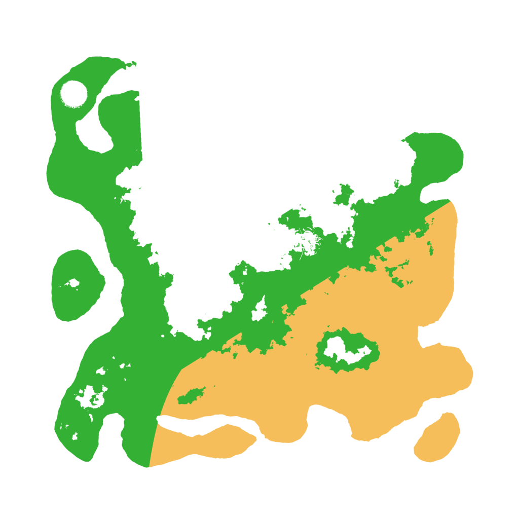 Biome Rust Map: Barren, Size: 3400, Seed: 45112528