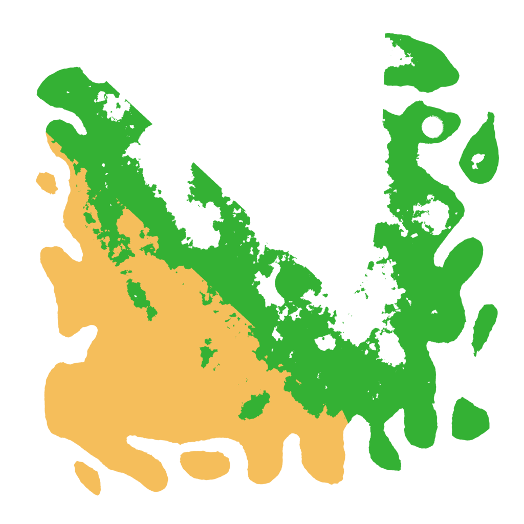 Biome Rust Map: Barren, Size: 4300, Seed: 42718688