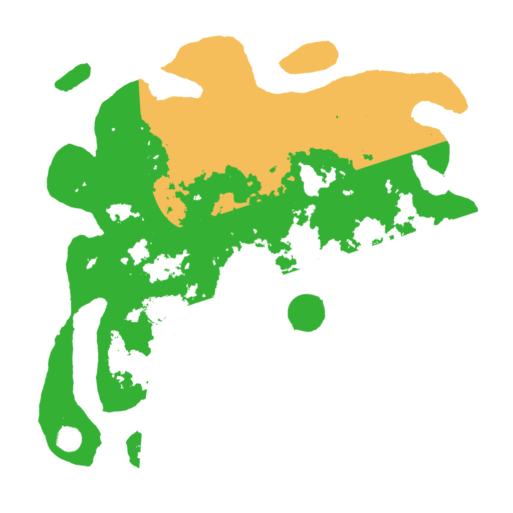 Biome Rust Map: Barren, Size: 3650, Seed: 51395062