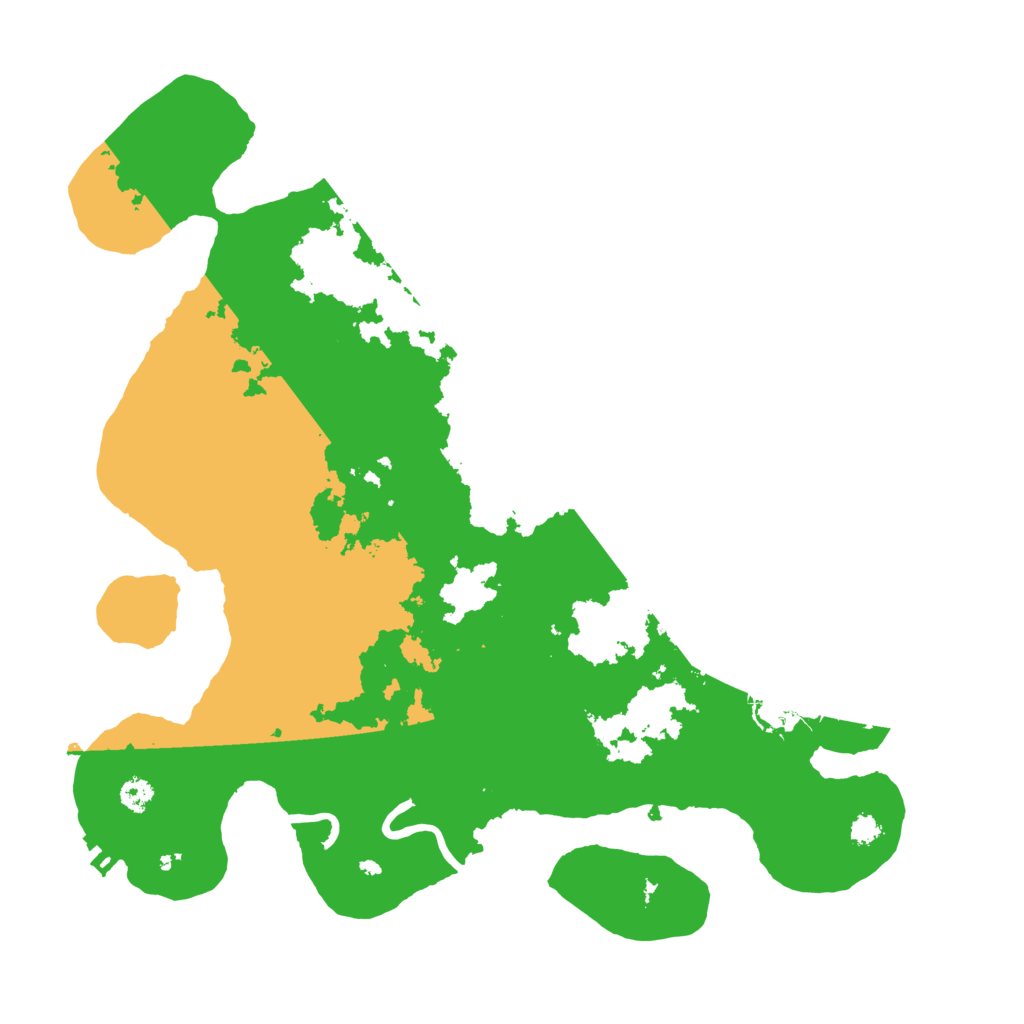 Biome Rust Map: Procedural Map, Size: 3200, Seed: 75137327