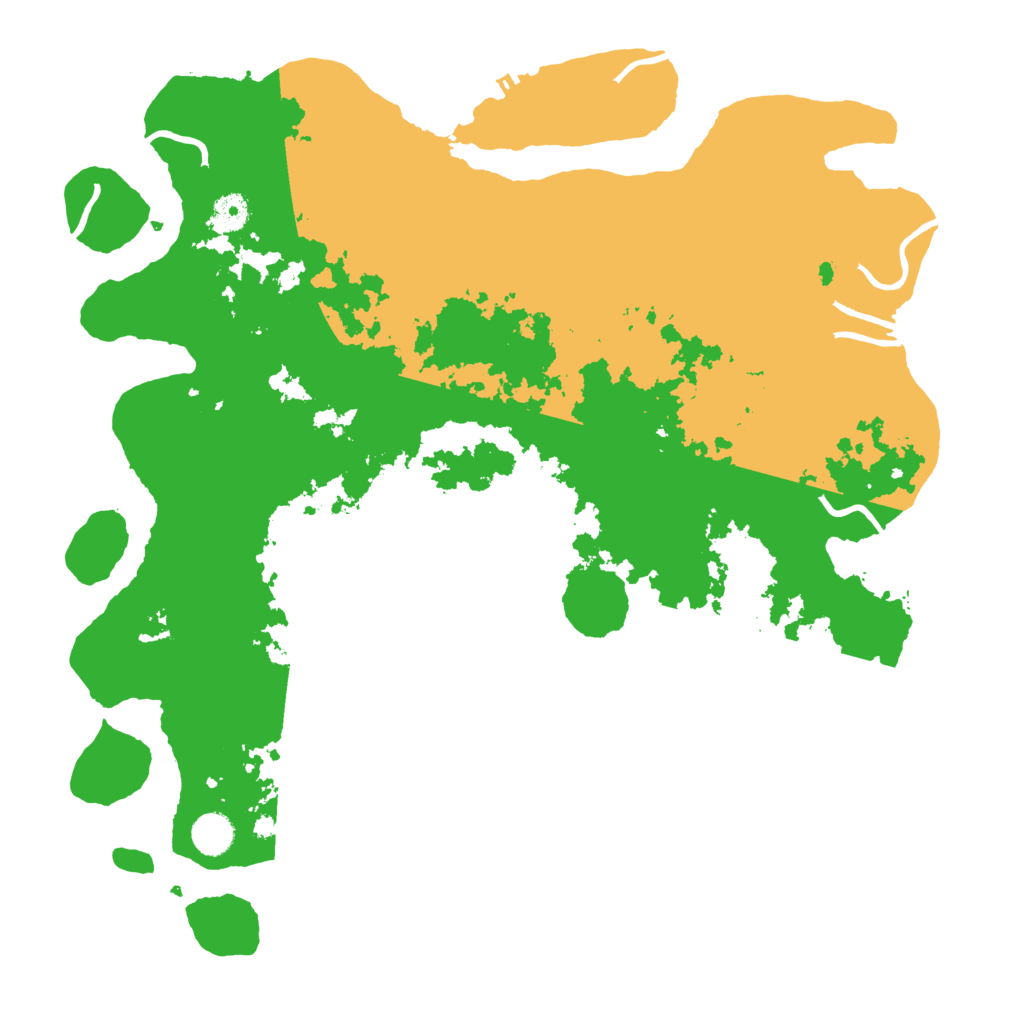 Biome Rust Map: Procedural Map, Size: 4250, Seed: 5302
