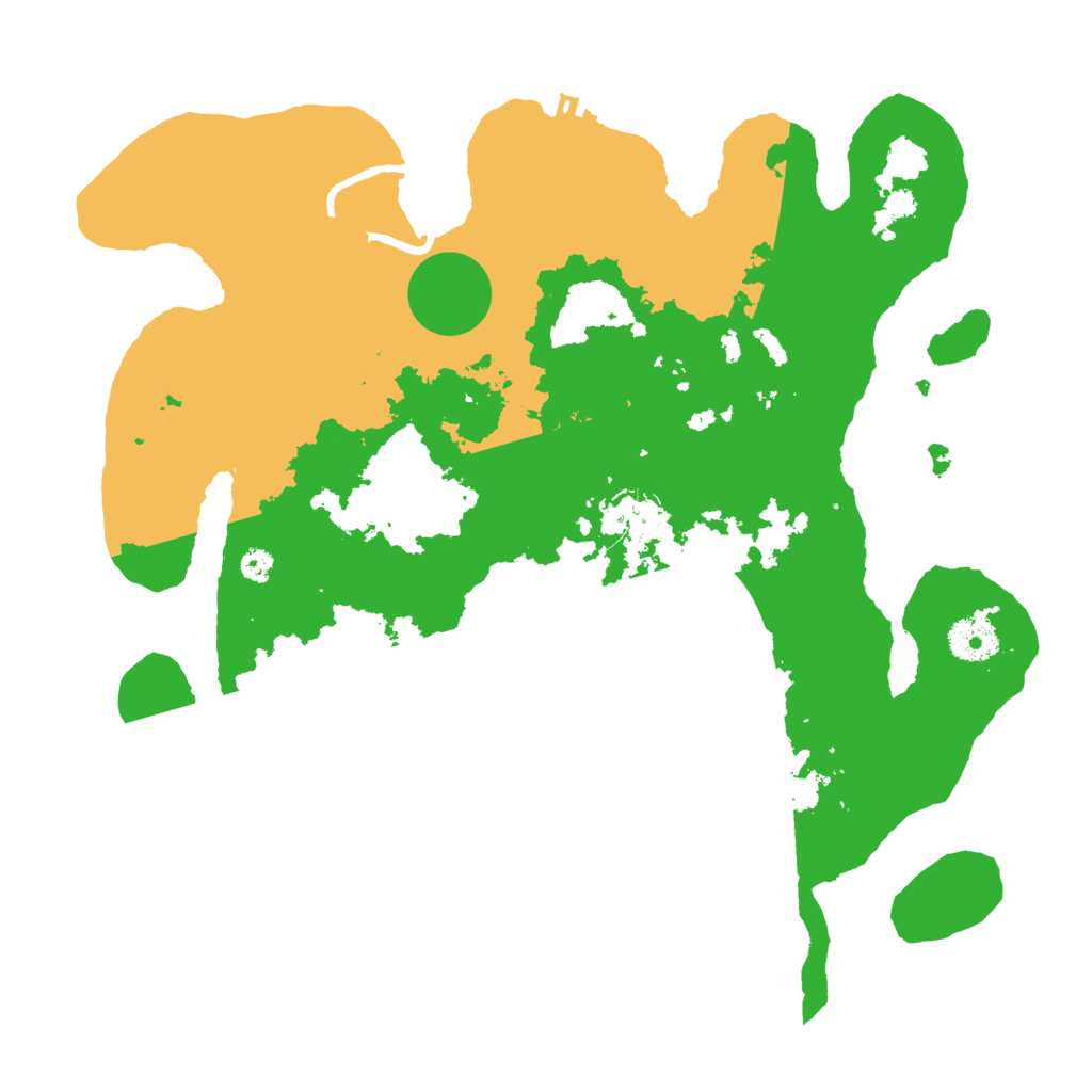 Biome Rust Map: Procedural Map, Size: 3450, Seed: 7990859