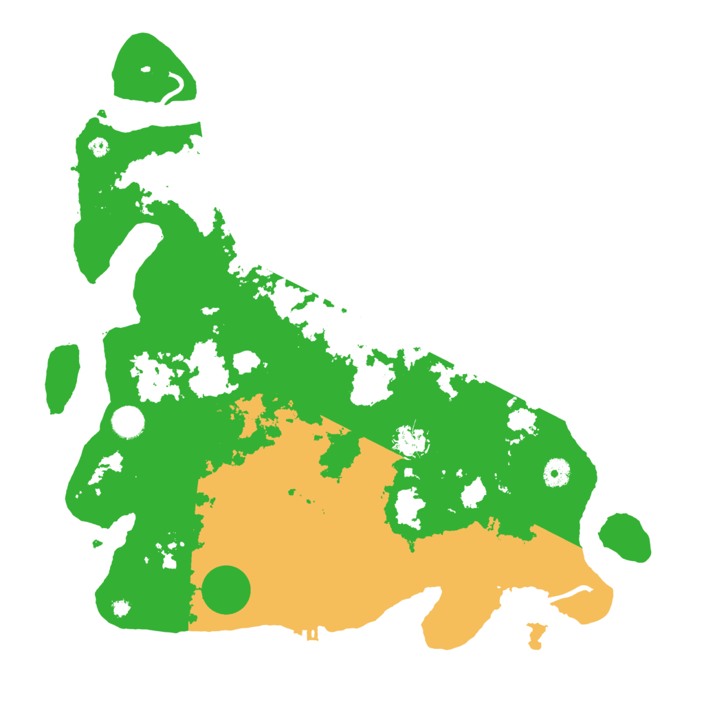 Biome Rust Map: Procedural Map, Size: 3800, Seed: 8894803