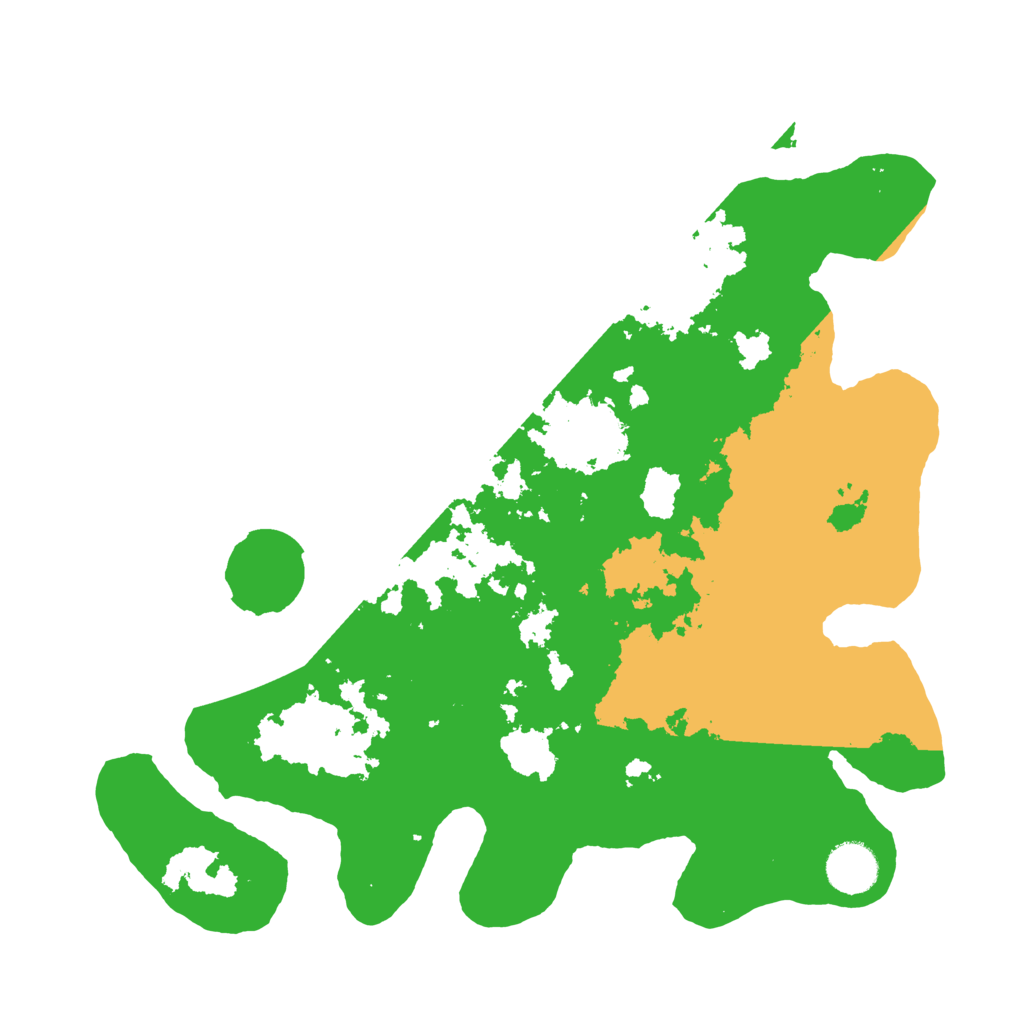 Biome Rust Map: Barren, Size: 3500, Seed: 19594486