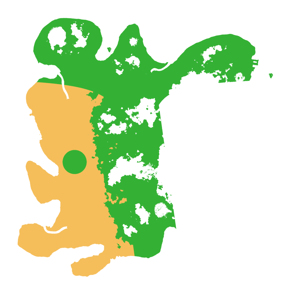 Biome Rust Map: Procedural Map, Size: 3300, Seed: 1701310236