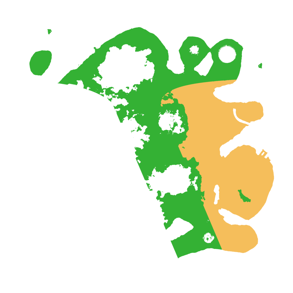 Biome Rust Map: Procedural Map, Size: 3000, Seed: 1698369739