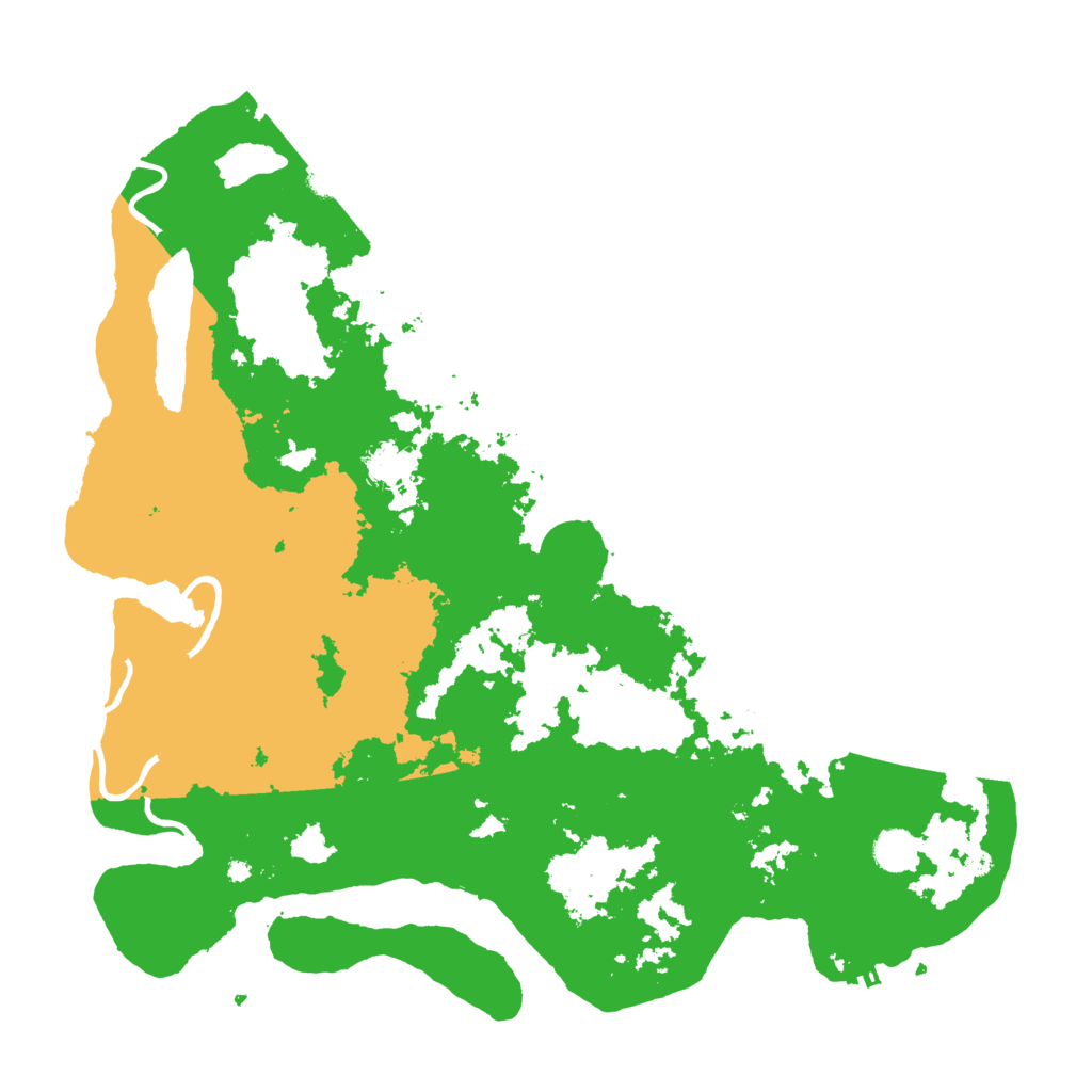 Biome Rust Map: Procedural Map, Size: 4400, Seed: 81711175