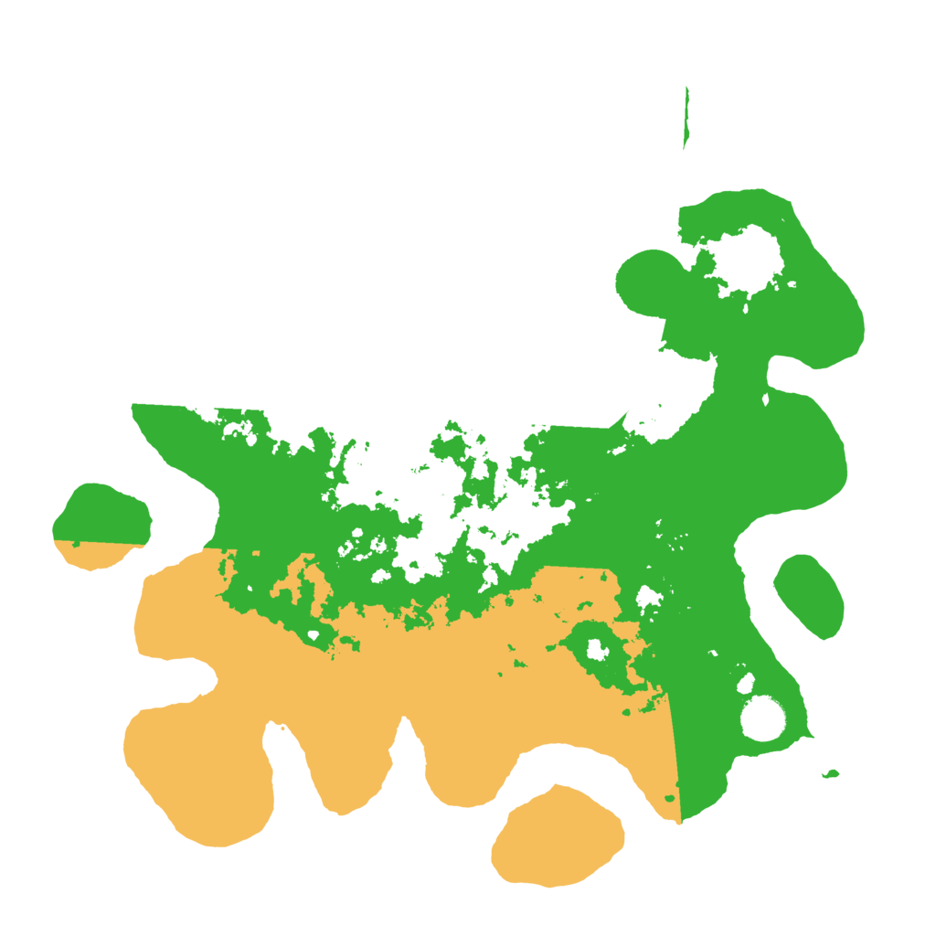 Biome Rust Map: Barren, Size: 3700, Seed: 74181472