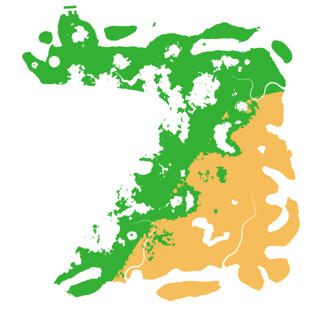 Biome Rust Map: Procedural Map, Size: 5000, Seed: 979