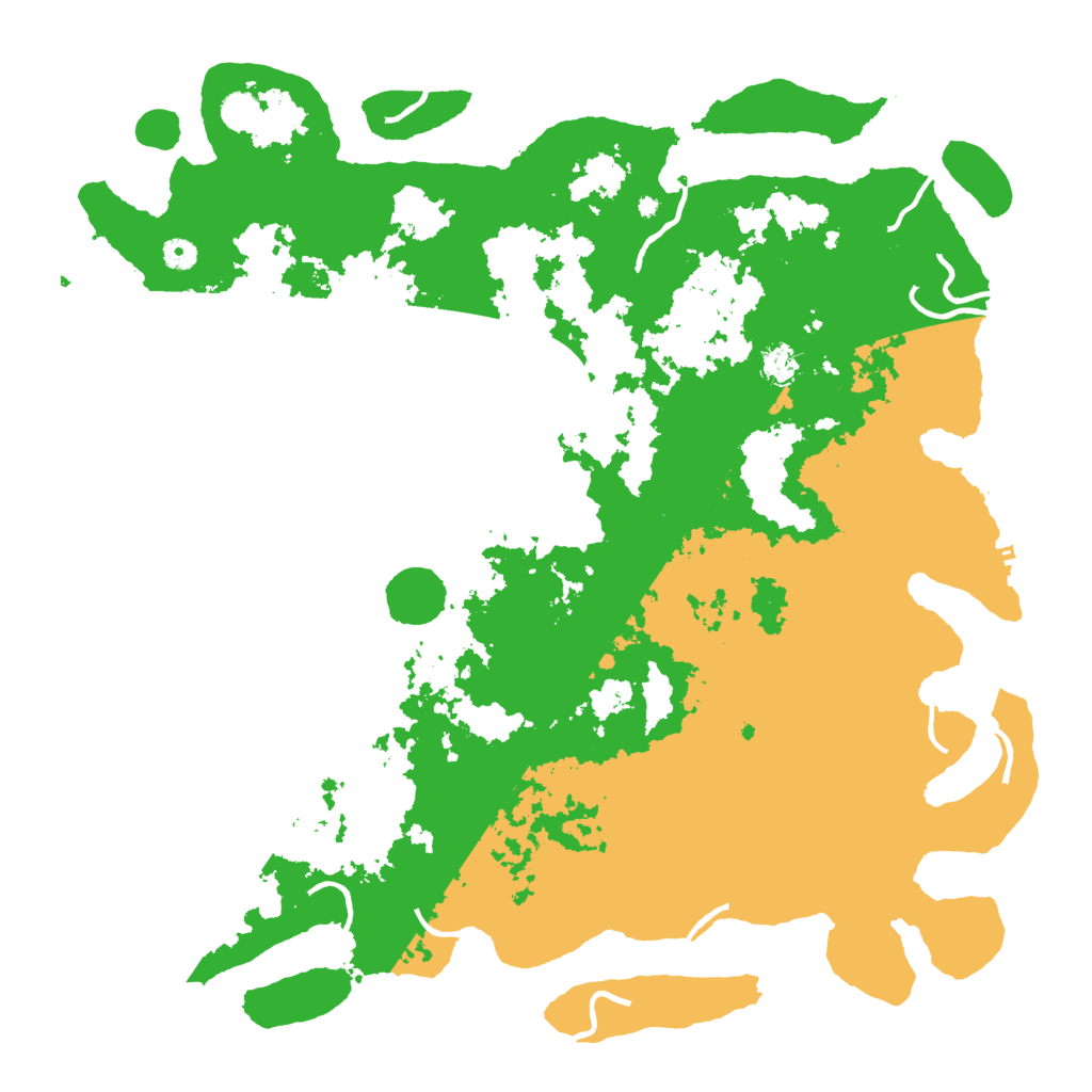 Biome Rust Map: Procedural Map, Size: 5000, Seed: 979