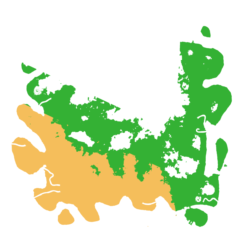 Biome Rust Map: Procedural Map, Size: 4250, Seed: 1615834