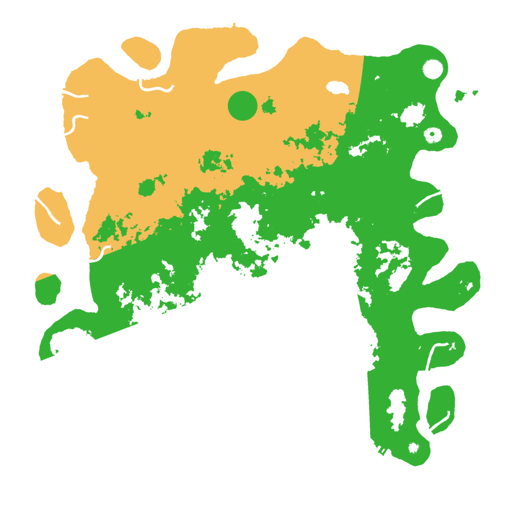 Biome Rust Map: Procedural Map, Size: 4500, Seed: 660109933