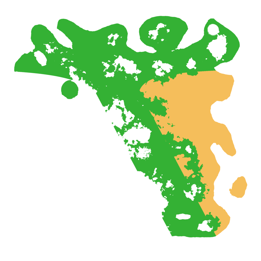 Biome Rust Map: Barren, Size: 4100, Seed: 93350321