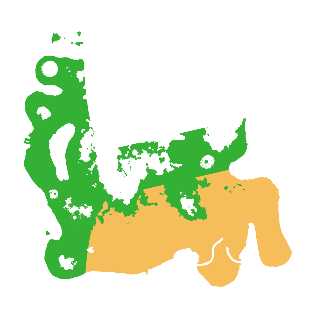 Biome Rust Map: Procedural Map, Size: 3400, Seed: 29871204