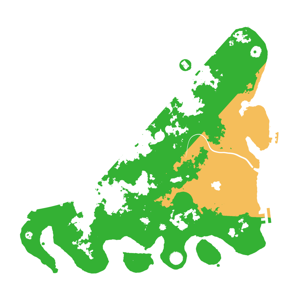 Biome Rust Map: Procedural Map, Size: 4000, Seed: 543837